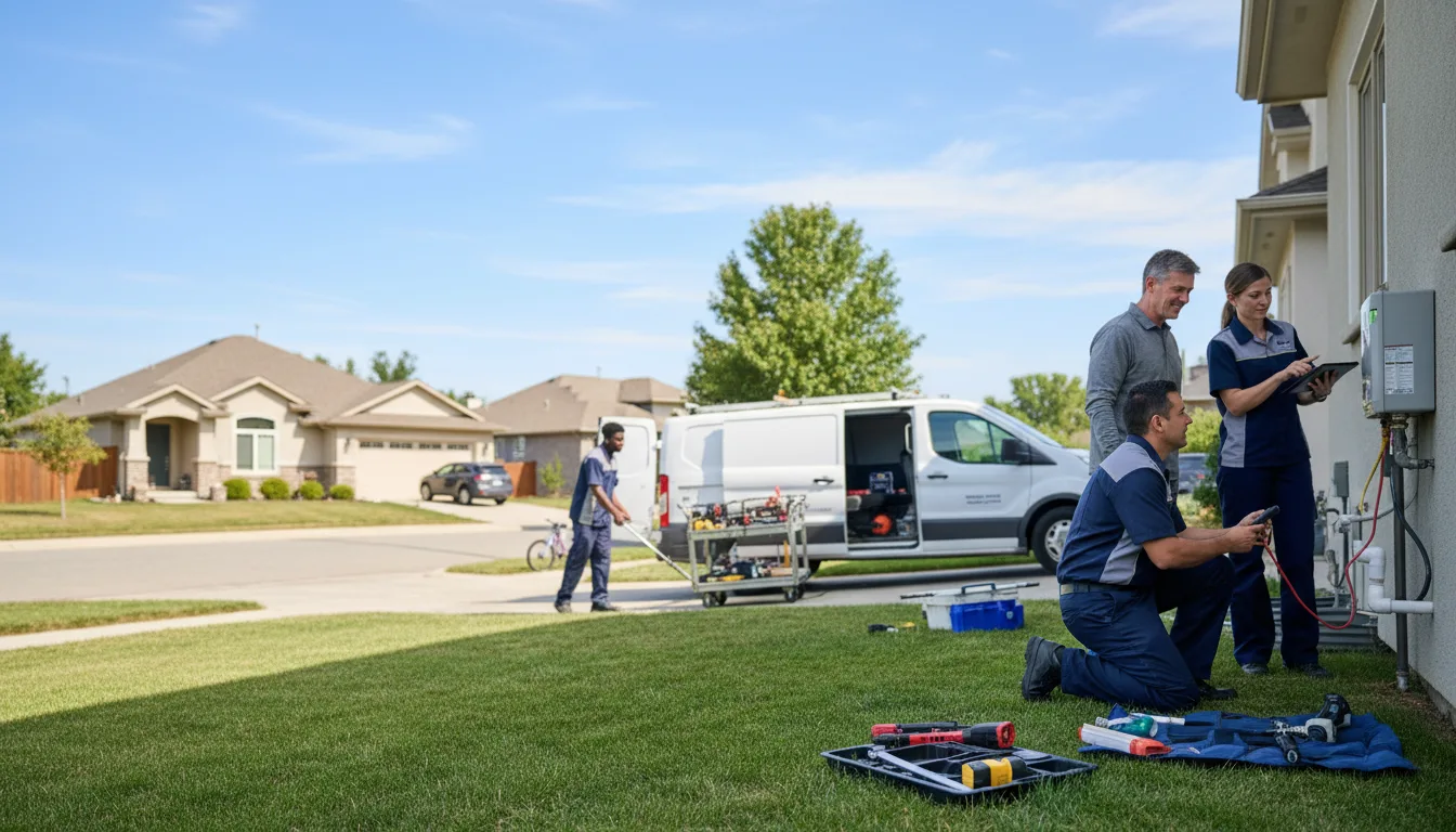 Tankless water heater service in Whittier, NC